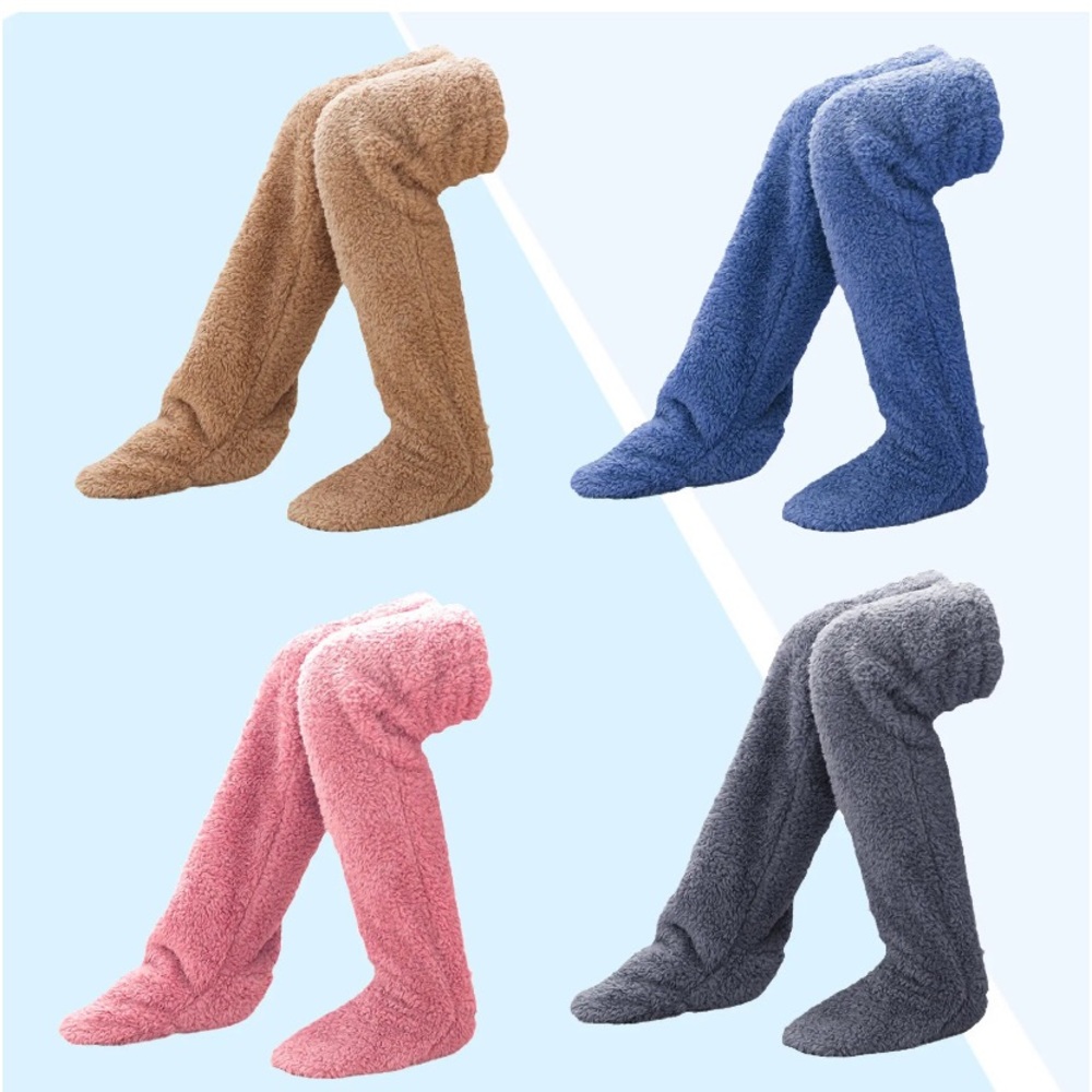 SALE🎄UNIQUE Faux Shearling Over Knee Leg Warmer available in 2 Colors NO OFFERS
